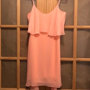 BCBG Generation Peach Midi Dress - Medium